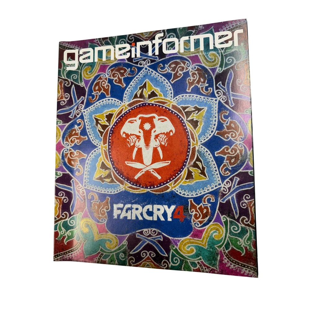 Game Informer Issue 255 Far Cry 4 Cover Video Game Magazine July 2014
